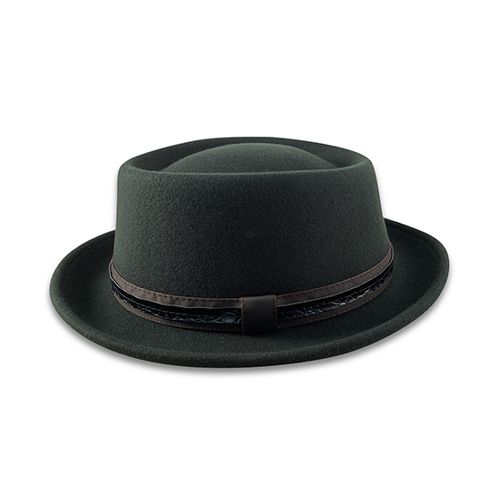 Green Pork Pie Hat Hatworx NZ