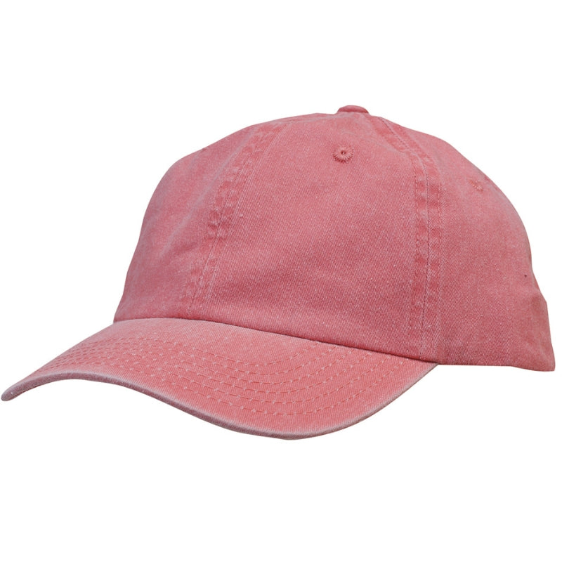 Enzyme Washed Dad Cap - Pigment Dyed Hatworz NZ