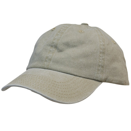 Enzyme Washed Dad Cap - Pigment Dyed Hatworz NZ