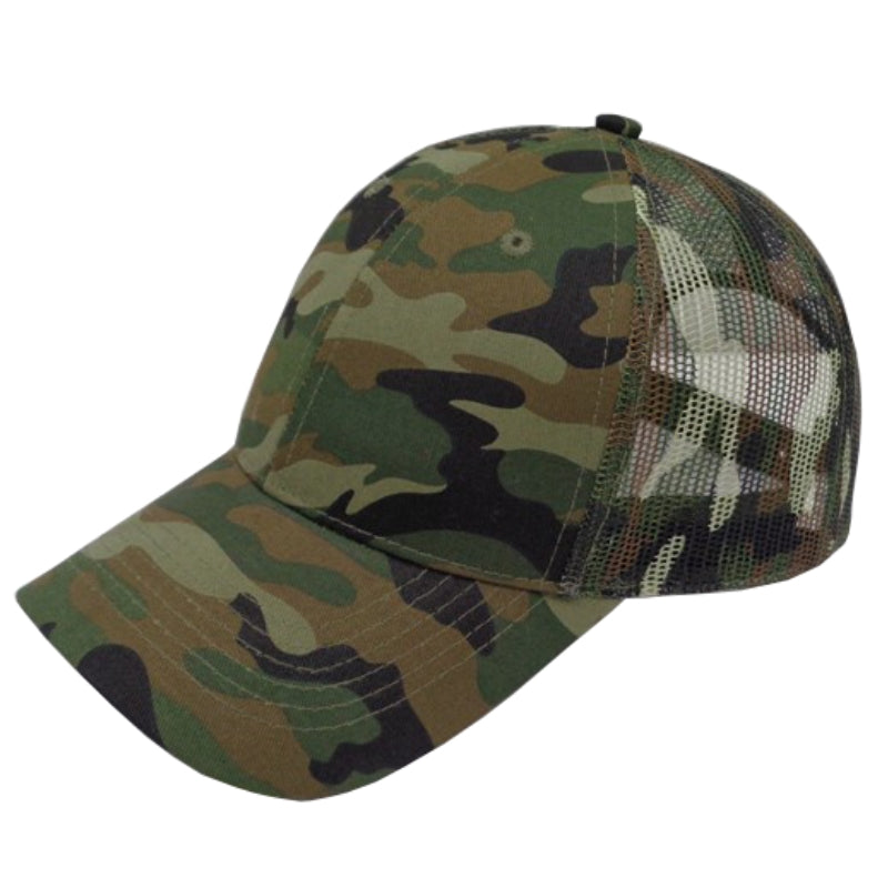 Camo Trucker Cap Hatworx NZ