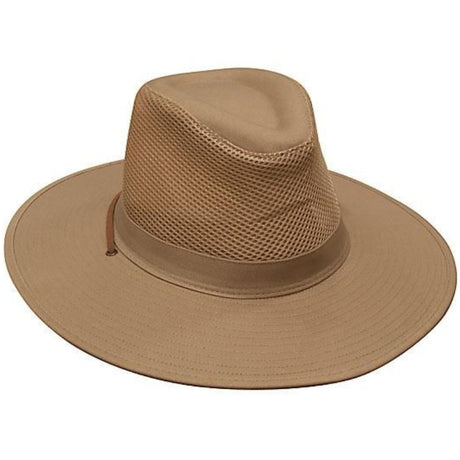 Collapsible Cotton Twill & Soft Mesh Hat Hatworx NZ