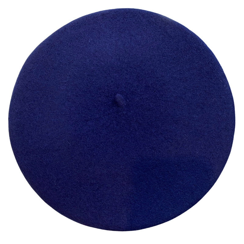 Hatworx Classic Wool Beret Buy Online NZ navy