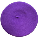 Hatworx Classic Wool Beret Buy Online NZ purple