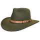 Outback Wool Felt Hatworx NZ Olive