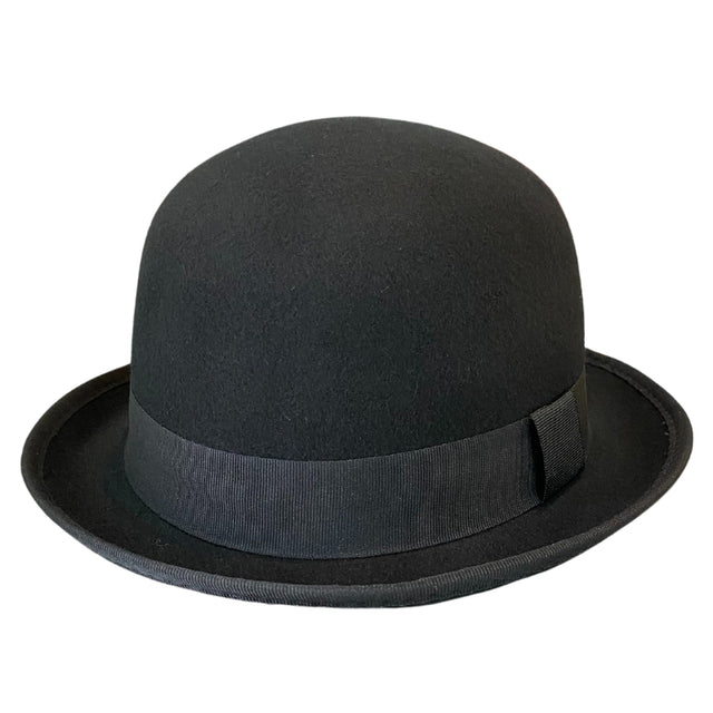 Black Wool Bowler Hat Hatworx NZ