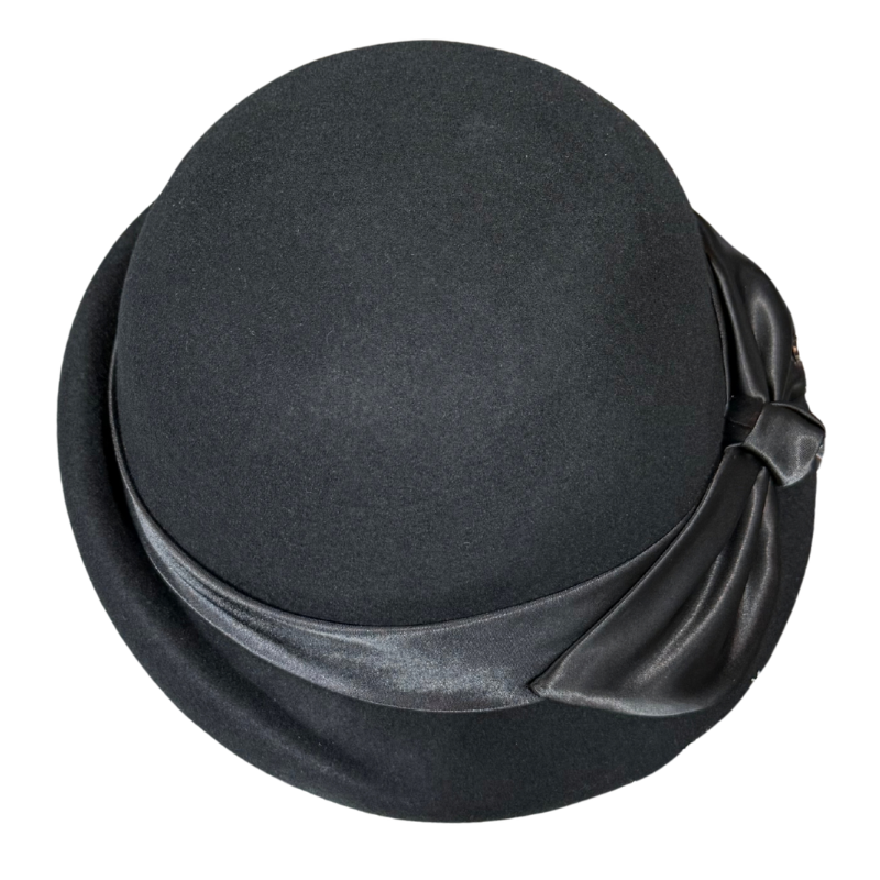 Petite Black Cloche Shop Online Hatworx NZ