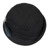 Netted Petite Black Cloche Shop Online Hatworx NZ