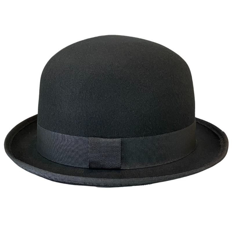 Black Wool Bowler Hat – Hatworx