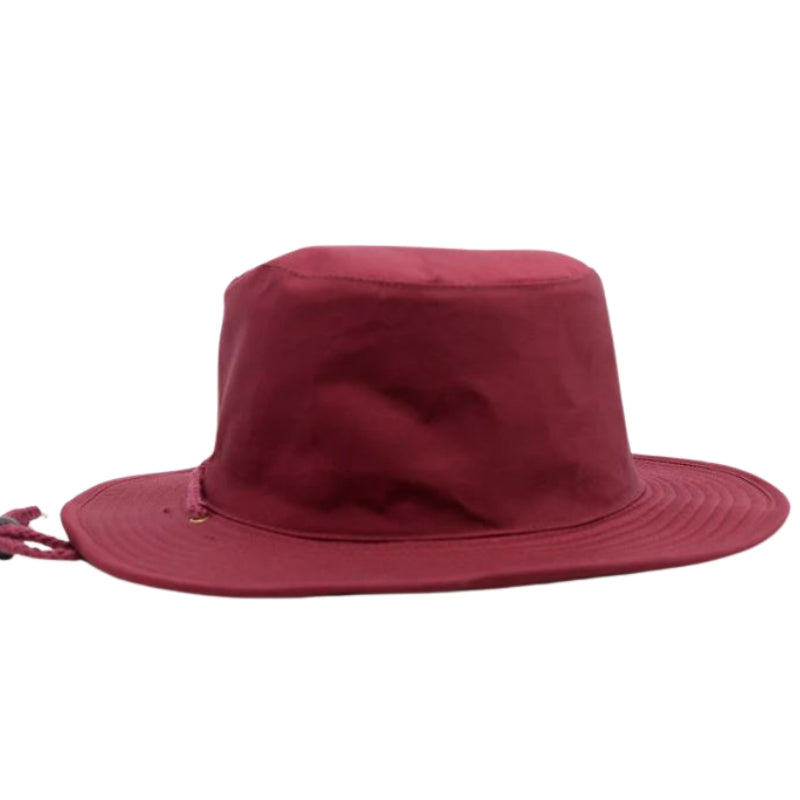 Safari Wide Brim Hat Hatworx NZ Maroon