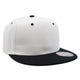 Hatworx Snapback Cap - Two Tone NZ white-black