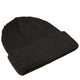 Hatworx Uflex Short Skull Cable Knit Beanie NZ charcoal