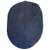 Navy Wool-Poly Cheesecutter