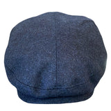 Navy Wool-Poly Cheesecutter