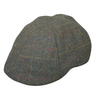 Harris Tweed Duckbill Cheesecutter - Green Shop Online Hatworx NZ