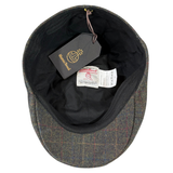 Harris Tweed Duckbill Cheesecutter - Green Shop Online Hatworx NZ