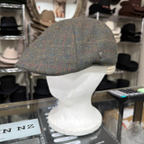 Harris Tweed Duckbill Cheesecutter - Green Shop Online Hatworx NZ