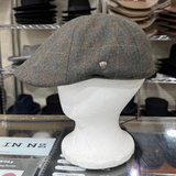 Harris Tweed Duckbill Cheesecutter - Green Shop Online Hatworx NZ