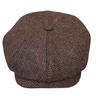 Harris Tweed Newsboy - Brown Shop Online Hatworx NZ
