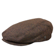 Harris Tweed Cheesecutter - Brown Shop Online Hatworx NZ