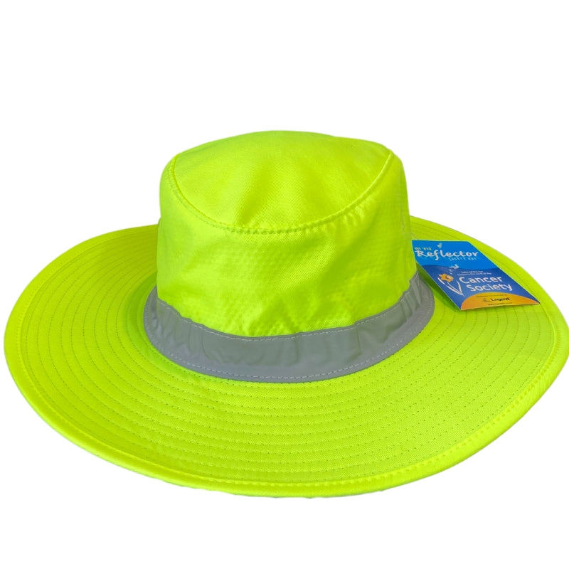 Hatworx High Vis Reflector Safety Hat NZ Yellow