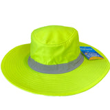 Hatworx High Vis Reflector Safety Hat NZ Yellow