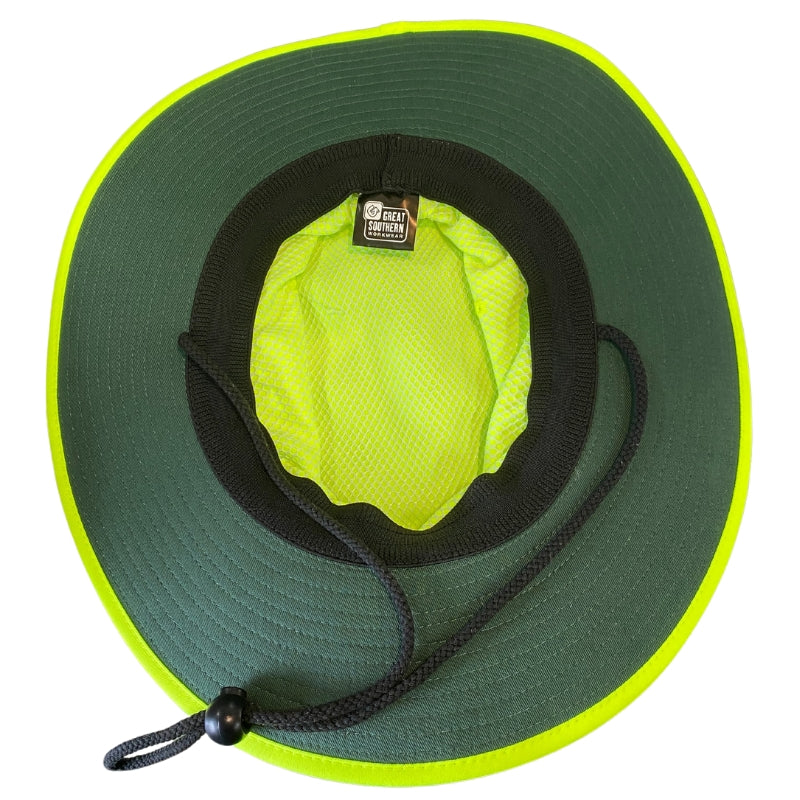 Hatworx High Vis Reflector Safety Hat NZ Yellow