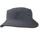 Hatworx Brushed Cotton Bucket Hat NZ grey-black