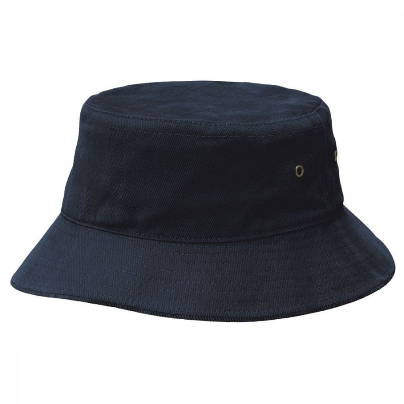 Hatworx Brushed Cotton Bucket Hat NZ navy