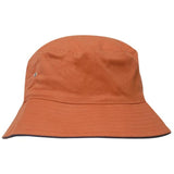 Hatworx Brushed Cotton Bucket Hat NZ orange-black