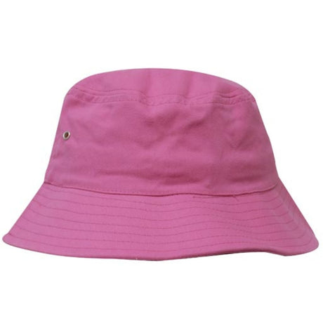 Hatworx Brushed Cotton Bucket Hat NZ pink