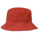 Hatworx Brushed Cotton Bucket Hat NZ red-white