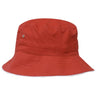 Hatworx Brushed Cotton Bucket Hat NZ red-white