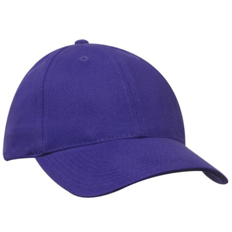 Brushed Heavy Cotton Baseball Cap Hatworx NZ