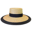 Widebrim Wheatbraid 2-Tone Straw Shop Online Hatworx NZ