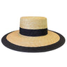 Widebrim Wheatbraid 2-Tone Straw Shop Online Hatworx NZ