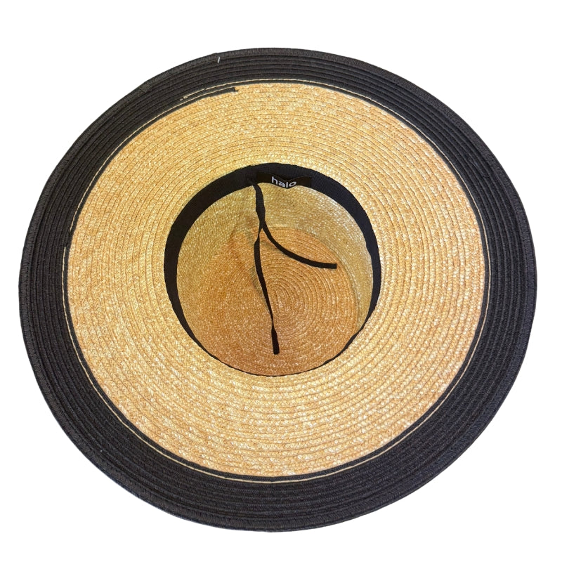 Widebrim Wheatbraid 2-Tone Straw Shop Online Hatworx NZ