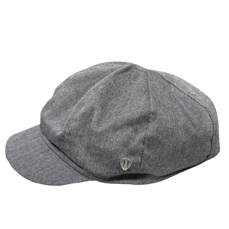 Herringbone Bakerboy/Girl Hat