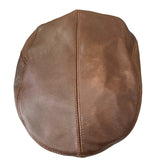 Leather Cheesecutter - Brown Hatworx NZ