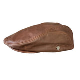 Leather Cheesecutter - Brown Hatworx NZ