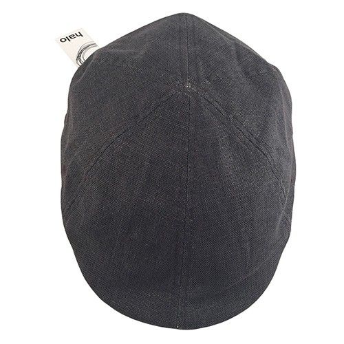 Halo Linen 6 Panel Charcoal Ivy Cap Hatworx