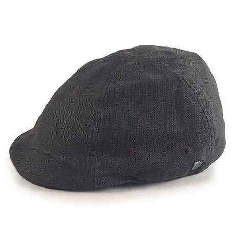 Halo Linen 6 Panel Charcoal Ivy Cap Hatworx