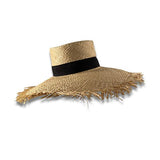 Hand Woven Ladies Raffia Straw Wide Brim Hatworx NZ