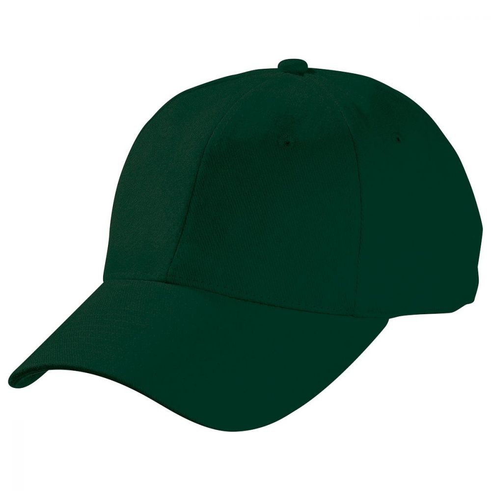 Brushed Cotton Cap Bottle Green