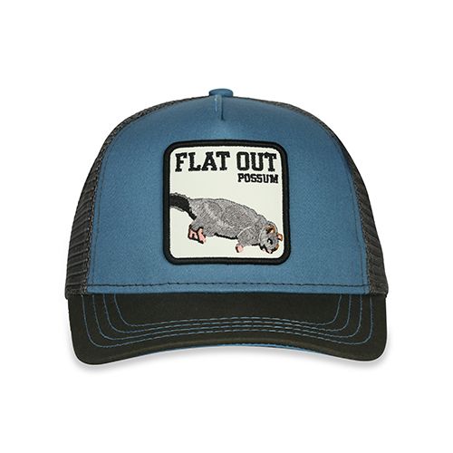 Hatworx Flat Out Possum GB Trucker Cap NZ 