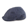 Hatworx Halo Linen 6 Panel Ivy Cap - Denim Blue