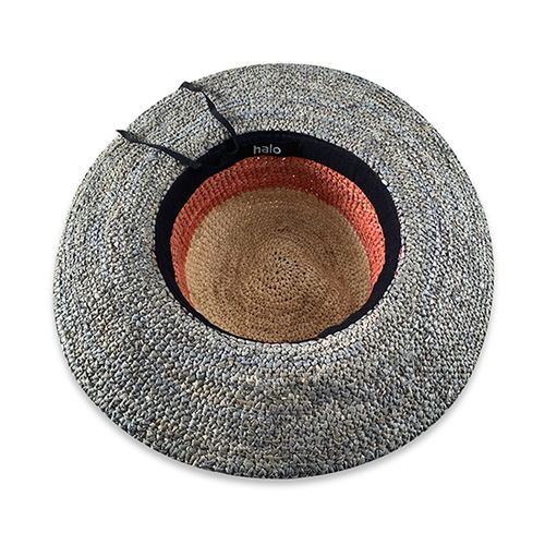 Hatworx Multi Coloured Ladies Raffia Brim Hat NZ