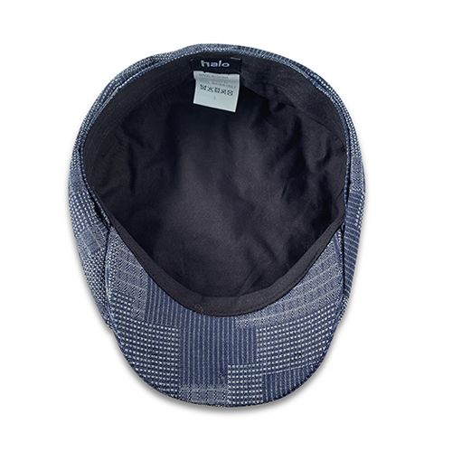 Hatworx Navy Patch Newsboy Flat cap NZ