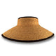 Hatworx Raffia Braid Wide brim Visor NZ