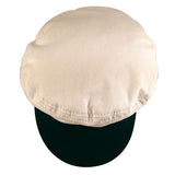 Captain's Cap - White/Black