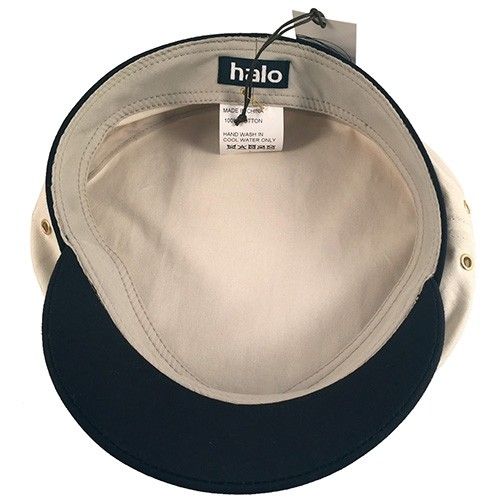 Captain's Cap - White/Black